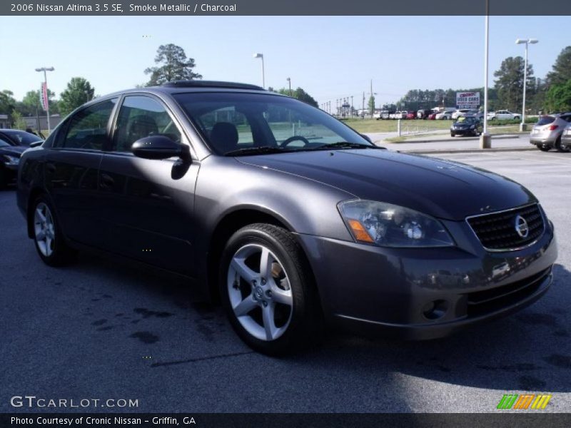 Smoke Metallic / Charcoal 2006 Nissan Altima 3.5 SE