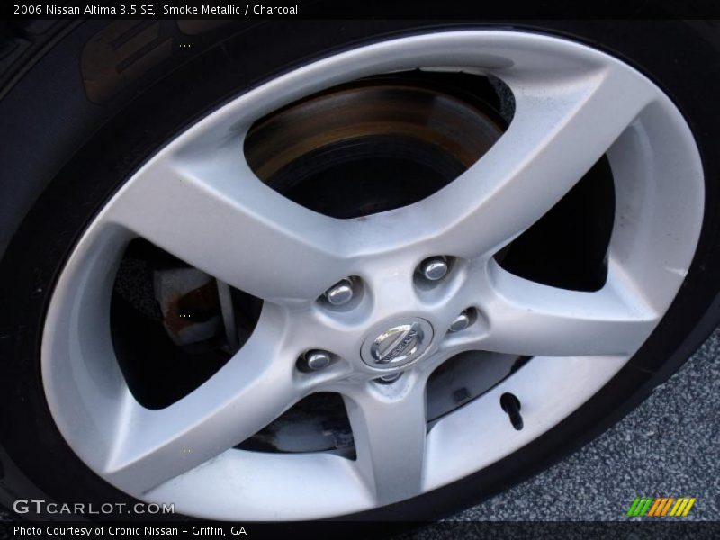 Smoke Metallic / Charcoal 2006 Nissan Altima 3.5 SE