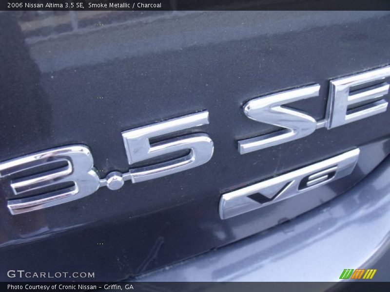 Smoke Metallic / Charcoal 2006 Nissan Altima 3.5 SE
