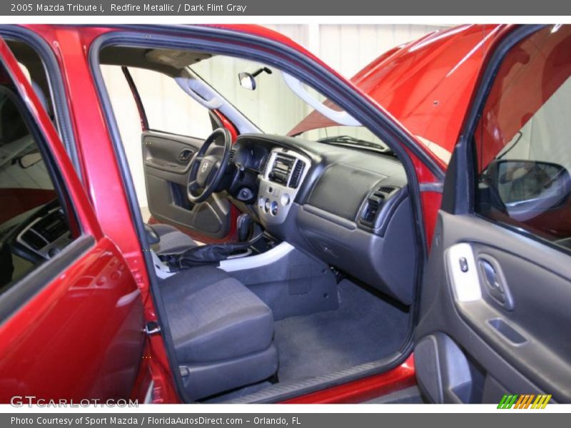 Redfire Metallic / Dark Flint Gray 2005 Mazda Tribute i