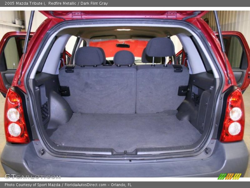 Redfire Metallic / Dark Flint Gray 2005 Mazda Tribute i