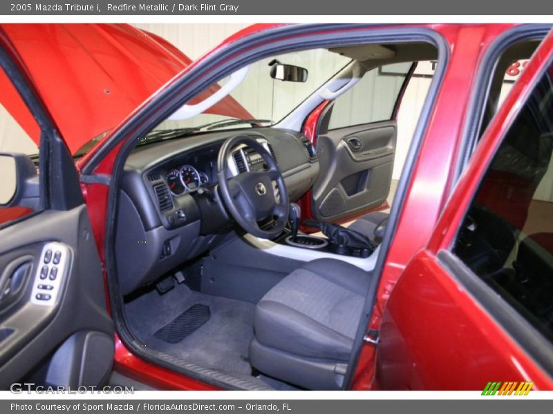 Redfire Metallic / Dark Flint Gray 2005 Mazda Tribute i