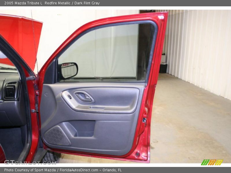 Redfire Metallic / Dark Flint Gray 2005 Mazda Tribute i