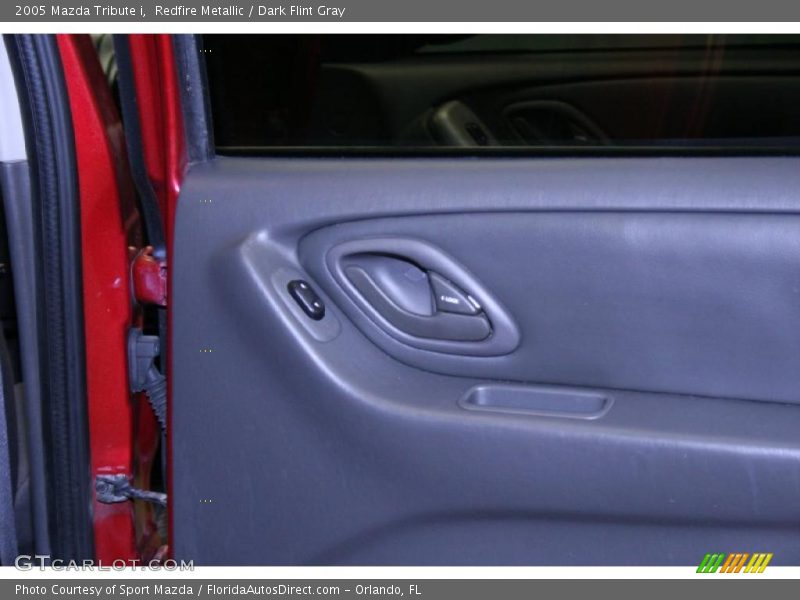 Redfire Metallic / Dark Flint Gray 2005 Mazda Tribute i