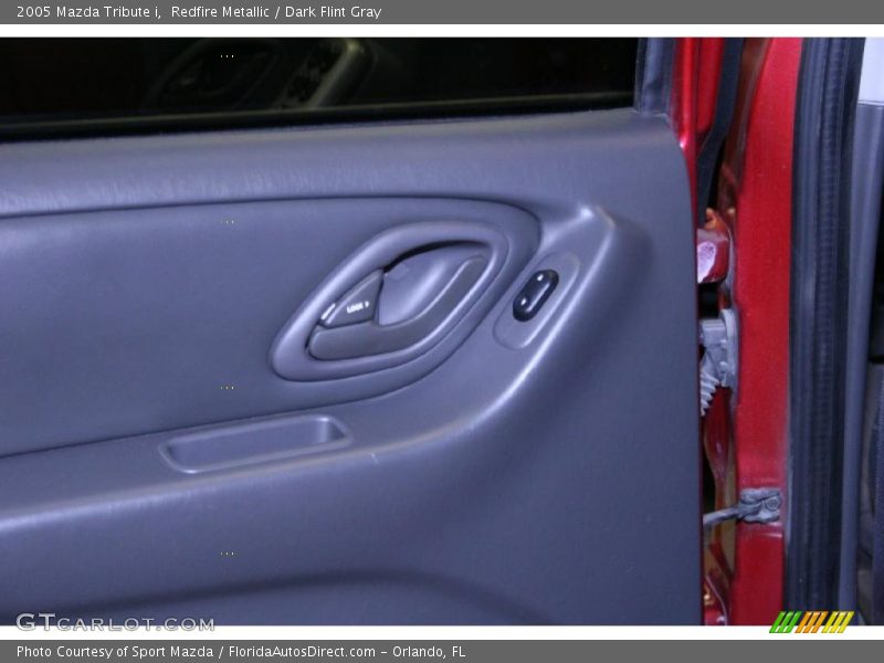 Redfire Metallic / Dark Flint Gray 2005 Mazda Tribute i