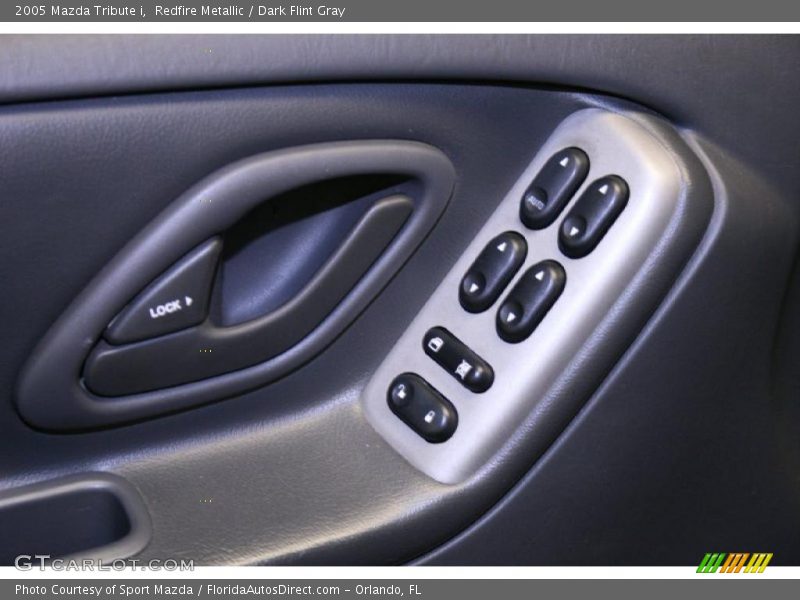 Redfire Metallic / Dark Flint Gray 2005 Mazda Tribute i