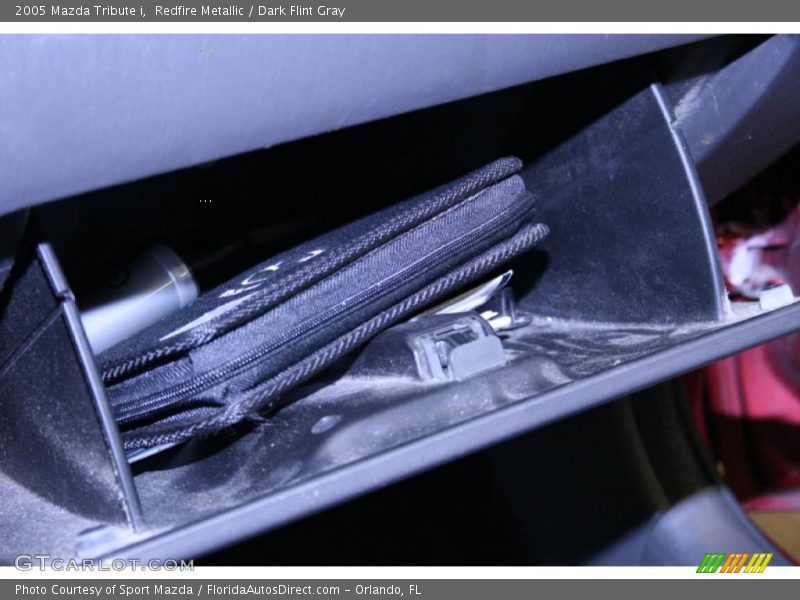 Redfire Metallic / Dark Flint Gray 2005 Mazda Tribute i