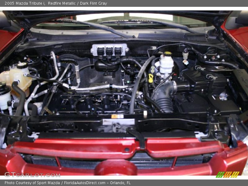 Redfire Metallic / Dark Flint Gray 2005 Mazda Tribute i