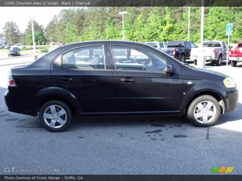 Black / Charcoal 2008 Chevrolet Aveo LS Sedan