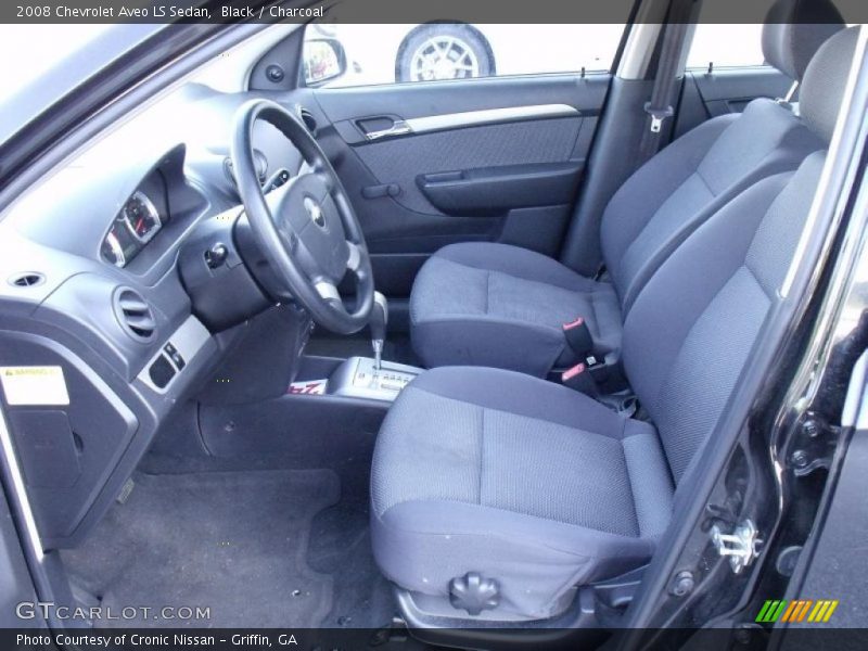 Black / Charcoal 2008 Chevrolet Aveo LS Sedan