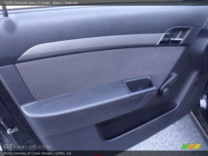 Black / Charcoal 2008 Chevrolet Aveo LS Sedan