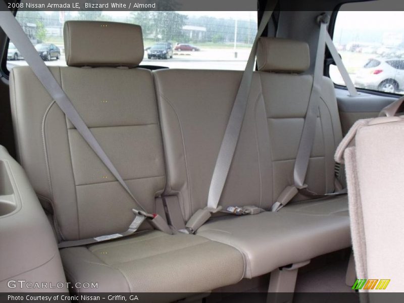 Blizzard White / Almond 2008 Nissan Armada LE