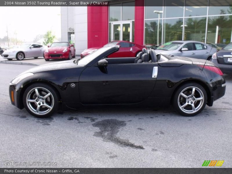 Super Black / Charcoal 2004 Nissan 350Z Touring Roadster