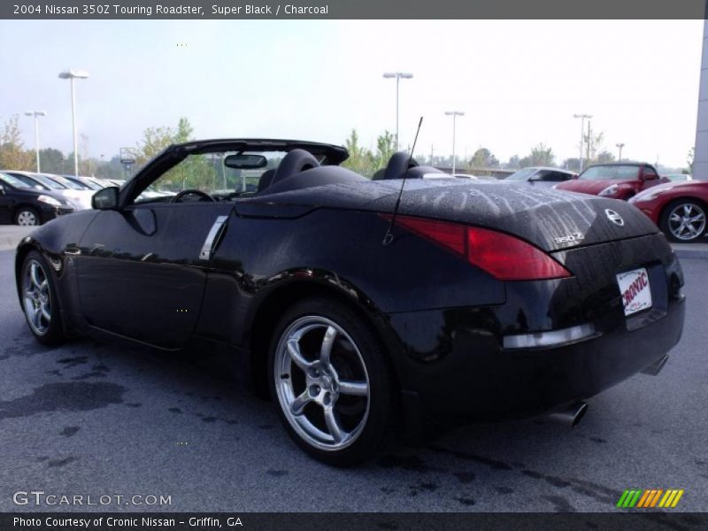 Super Black / Charcoal 2004 Nissan 350Z Touring Roadster