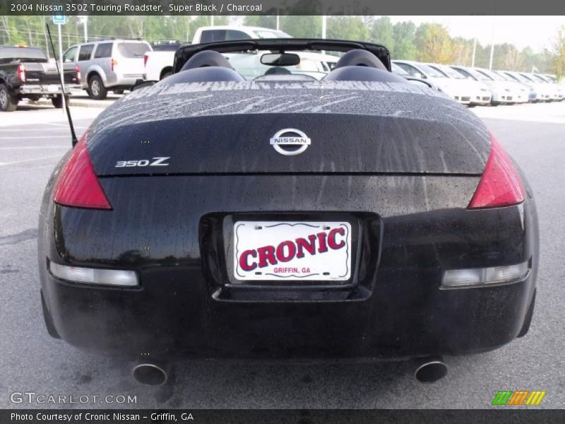 Super Black / Charcoal 2004 Nissan 350Z Touring Roadster