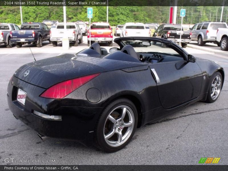 Super Black / Charcoal 2004 Nissan 350Z Touring Roadster