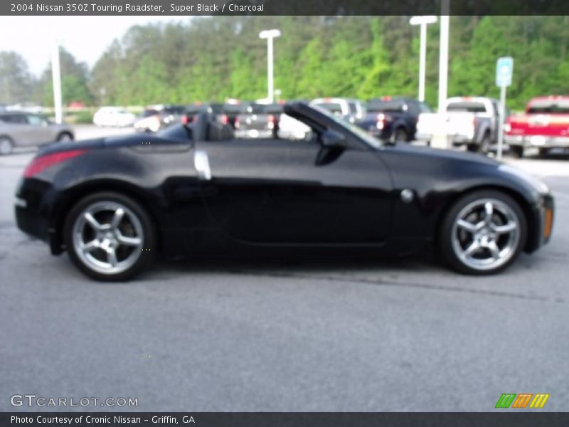 Super Black / Charcoal 2004 Nissan 350Z Touring Roadster