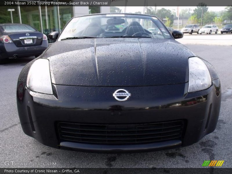 Super Black / Charcoal 2004 Nissan 350Z Touring Roadster
