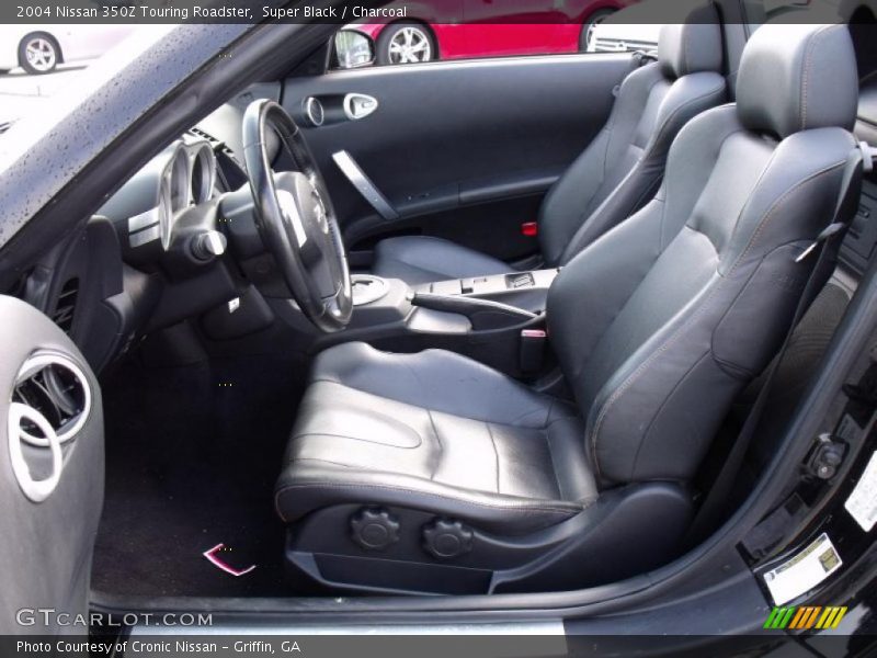 Super Black / Charcoal 2004 Nissan 350Z Touring Roadster