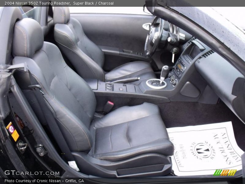 Super Black / Charcoal 2004 Nissan 350Z Touring Roadster
