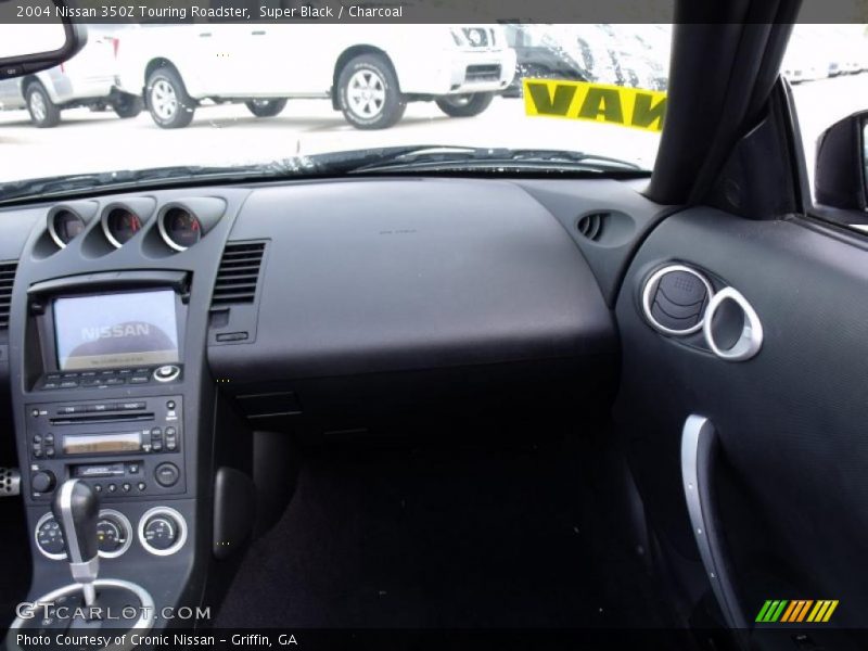 Super Black / Charcoal 2004 Nissan 350Z Touring Roadster