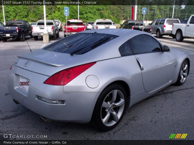 Silver Alloy Metallic / Charcoal 2007 Nissan 350Z Touring Coupe