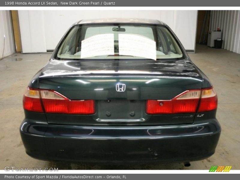 New Dark Green Pearl / Quartz 1998 Honda Accord LX Sedan