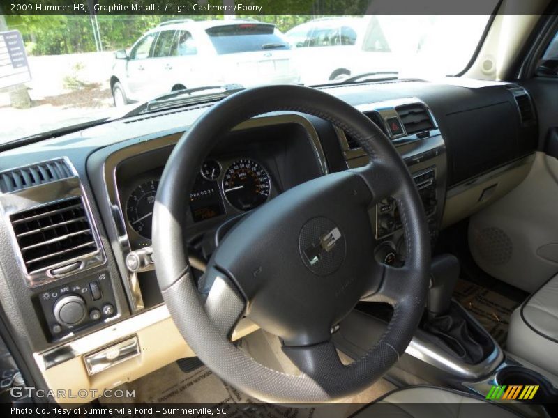 Graphite Metallic / Light Cashmere/Ebony 2009 Hummer H3