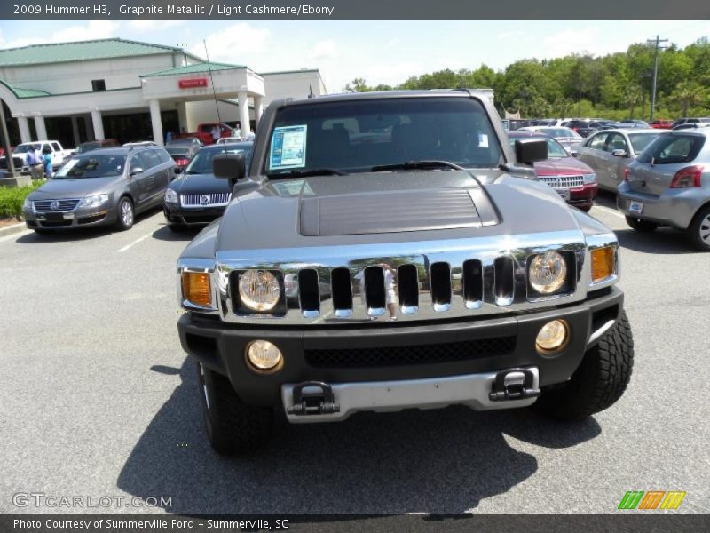 Graphite Metallic / Light Cashmere/Ebony 2009 Hummer H3