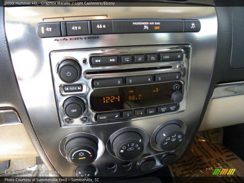 Graphite Metallic / Light Cashmere/Ebony 2009 Hummer H3