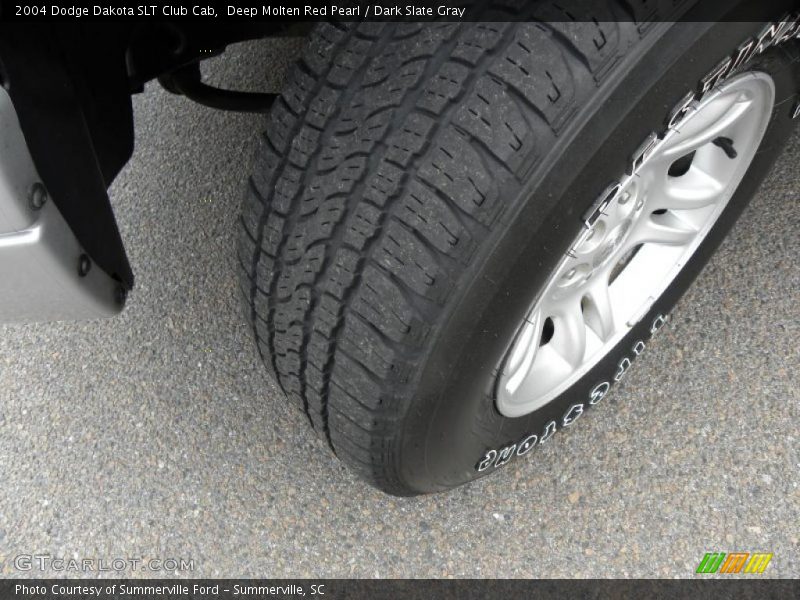 Deep Molten Red Pearl / Dark Slate Gray 2004 Dodge Dakota SLT Club Cab