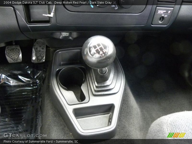 Deep Molten Red Pearl / Dark Slate Gray 2004 Dodge Dakota SLT Club Cab