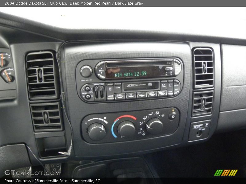 Deep Molten Red Pearl / Dark Slate Gray 2004 Dodge Dakota SLT Club Cab