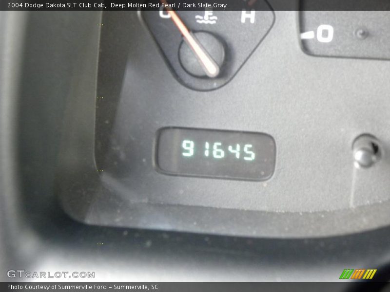 Deep Molten Red Pearl / Dark Slate Gray 2004 Dodge Dakota SLT Club Cab