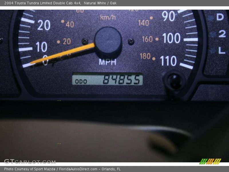 Natural White / Oak 2004 Toyota Tundra Limited Double Cab 4x4