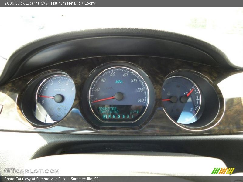 Platinum Metallic / Ebony 2006 Buick Lucerne CXS