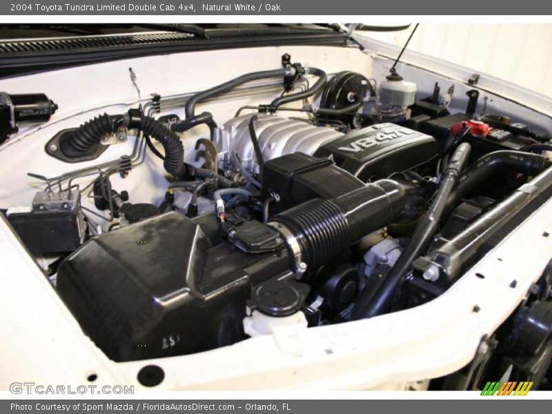 Natural White / Oak 2004 Toyota Tundra Limited Double Cab 4x4