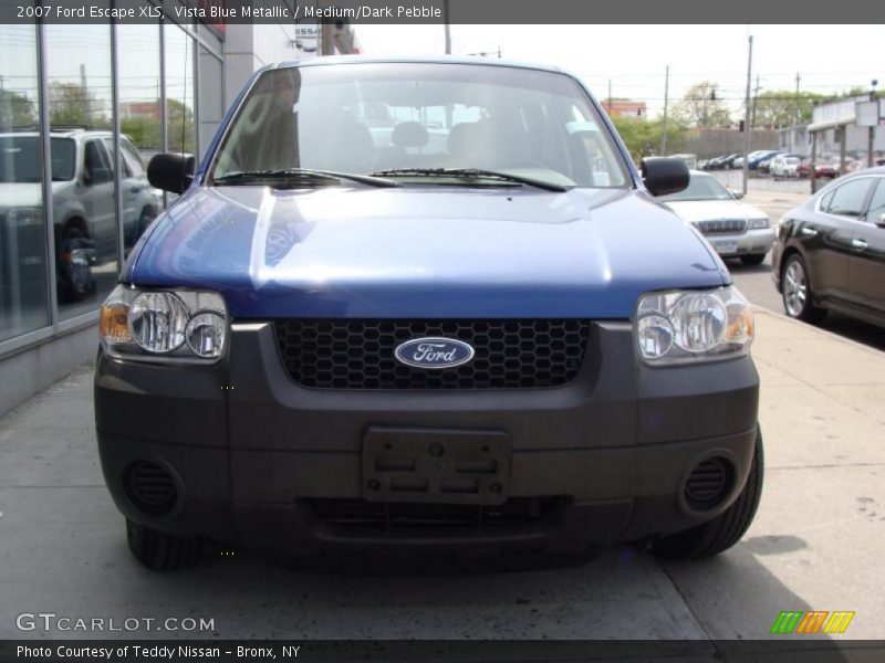 Vista Blue Metallic / Medium/Dark Pebble 2007 Ford Escape XLS