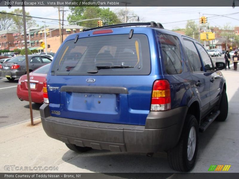 Vista Blue Metallic / Medium/Dark Pebble 2007 Ford Escape XLS