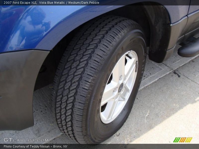 Vista Blue Metallic / Medium/Dark Pebble 2007 Ford Escape XLS