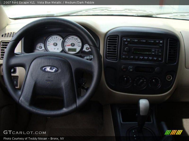 Vista Blue Metallic / Medium/Dark Pebble 2007 Ford Escape XLS