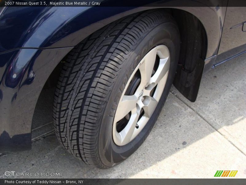 Majestic Blue Metallic / Gray 2007 Nissan Quest 3.5