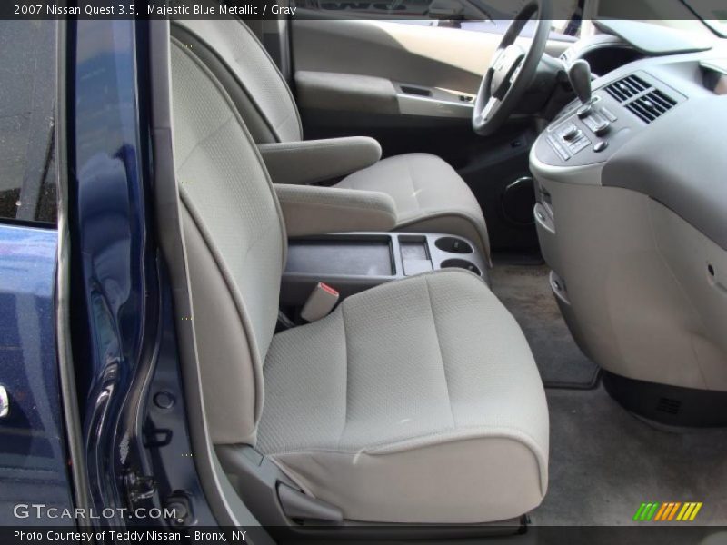 Majestic Blue Metallic / Gray 2007 Nissan Quest 3.5