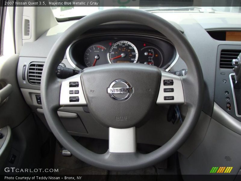 Majestic Blue Metallic / Gray 2007 Nissan Quest 3.5