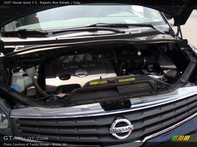 Majestic Blue Metallic / Gray 2007 Nissan Quest 3.5