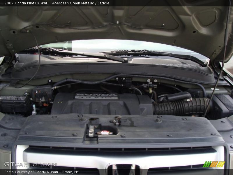 Aberdeen Green Metallic / Saddle 2007 Honda Pilot EX 4WD