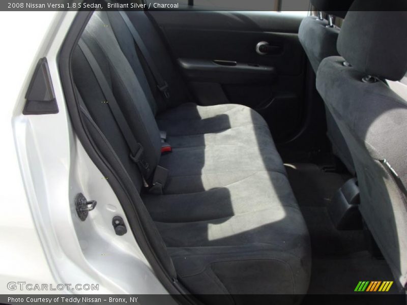 Brilliant Silver / Charcoal 2008 Nissan Versa 1.8 S Sedan