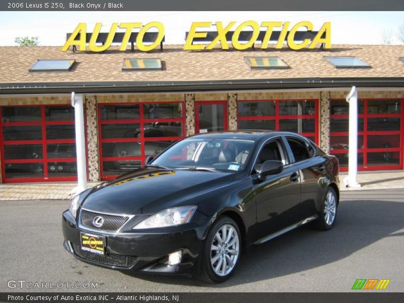 Black Onyx / Black 2006 Lexus IS 250
