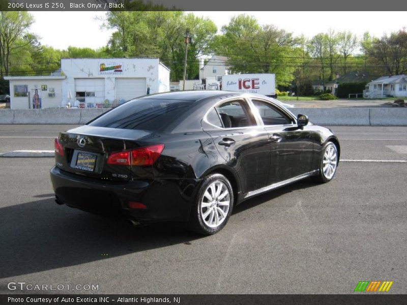 Black Onyx / Black 2006 Lexus IS 250