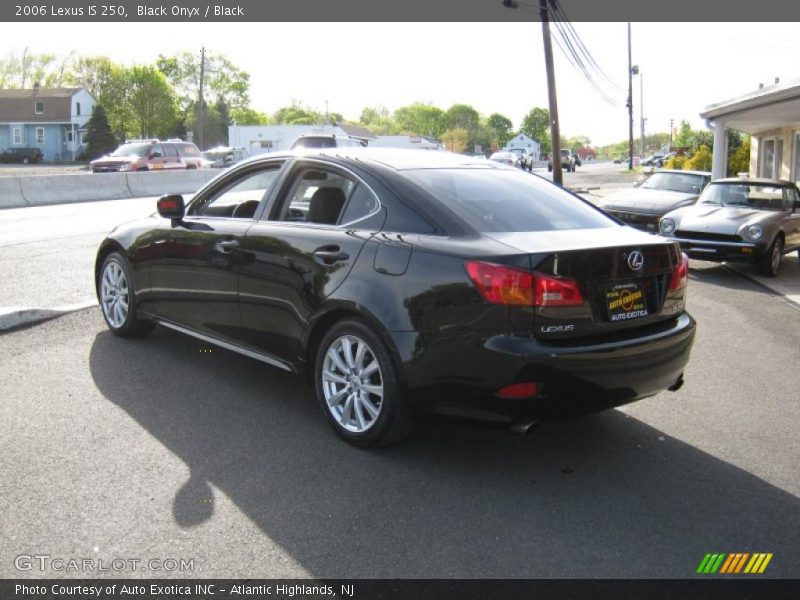 Black Onyx / Black 2006 Lexus IS 250
